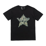 Vlone T Shirt Printed Short Sleeve Fashionable Sweatshirts Summer Clothes Tshirt Vlone
