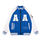 Letterman Jacket Outfit Senior Jackets Varsity Baseball Coat Letter Embroidered Baseball Uniform Men