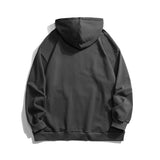 Slogan Graphic Hoodie Sports Couple's Shirts Student Loose Cardigan Sweater Top