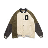 Letterman Jacket Outfit Senior Jackets Varsity Baseball Coat Jacket Men's Spring and Summer Coat