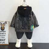 Toddler Boys Jackets Boys Fall Denim Jacket Children's Leisure