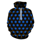 Black Rose Hoodie Drippy Hoodies 3D Digital Printed Hoodie Pullover
