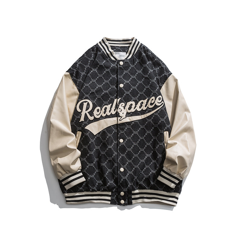 Letterman Jacket Outfit Senior Jackets Varsity Baseball Coat Baseball Uniform Men's Autumn Casual Jacket Men