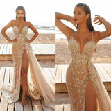 Emily Ratajkowski Dress Spaghetti Straps Sleeveless Mesh Hollow Long Dress