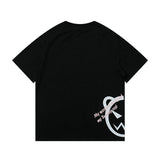 Men T Shirt Summer Casual Tops Men's Japanese National Fashion Boys round Neck Short Sleeve Casual Loose Bear Monster Women's T-shirt