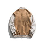 Letterman Jacket Outfit Senior Jackets Varsity Baseball Coat Autumn Baggy Casual Jacket