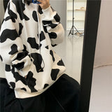 Gothic Lolita Harajuku Style Clothing Hooded Sweater Versatile Student Mid-Length Coat