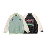 Letterman Jacket Outfit Senior Jackets Varsity Baseball Coat Letter Embroidered PU Leather Men's Baseball Uniform Jacket