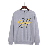 In Memory of Kobe Hoodie Kobe Memorial Clothing Casual Loose Men's and Women's Fleece round Neck Sweater