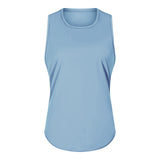 Moisture Wicking Shirts Yoga Vest T-shirt Women's Quick-Drying Breathable and Loose Sleeveless Blouse
