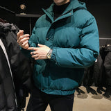 Men's Autumn Winter Coat Hooded Jacket
