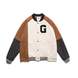 Letterman Jacket Outfit Senior Jackets Varsity Baseball Coat Jacket Men's Spring and Summer Coat
