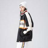 Varsity Spring Retro Baseball Women Jacket Size Sports Retro Trend Stand Collar Workwear Jacket