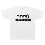 Rock Star T Shirt Escape Plan Band Rock American Style Loose Printed Short Sleeve