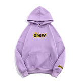 Justin Bieber Drew House Hoodie Letter Print Men's and Women's Loose Casual Hooded Sweater