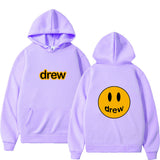 Drippy Hoodies Smiley Face Drew Biber Same Style Sweatershirt