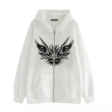 Skull Hoodie Zipper Sweater Skeleton Hoodie Skeleton Hoodie