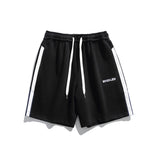 Men Shorts Letter Embroidered Slacks