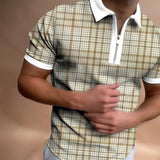 Polo Shirts Summer Casual plus Size Short Sleeve Top