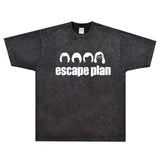 Rock Star T Shirt Escape Plan Band Rock American Style Loose Printed Short Sleeve