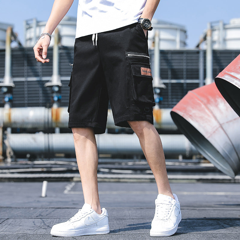 Men Shorts Men's Summer Loose Thin Sports Shorts