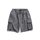 Men Shorts Casual Simple Straight-Leg Pants