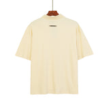 Essentials Polo Shirt High Street Fog Fear of God Essential Double Line Letter Lapel T-shirt