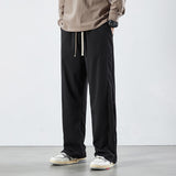 Men Sweatpants Loose Wide Leg Draped Casual Pants Sports