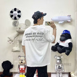 Fog Essentials Tshirts Fashion Brand Fog Fear Of God Letter Print Short-Sleeve Loose High Street T-shirt Men and Women