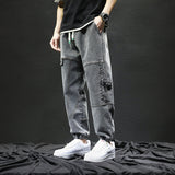 Men Cargo Pants Spring Overalls Men's Loose Casual Pants