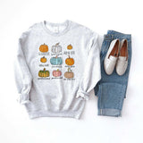 Halloween Costumes Pumpkin Pumpkin Printed Crew Neck Sweatshirt Female