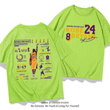 In Memory of Kobe T Shirt Short Sleeve T-shirt Pure Cotton