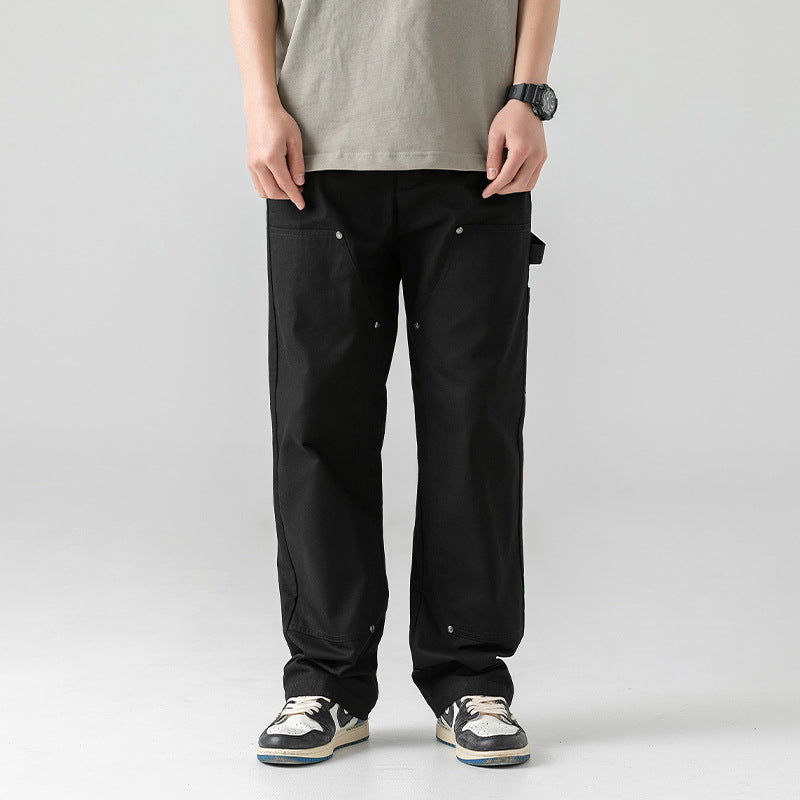 Men Cargo Pants Men's Spring New Casual Trousers