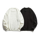 Man Fall Winter Outfis Winter round Neck Sweater Sweater for Men and Women Idle Style Cotton Knitwear