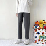 Men Suit Pants Wide Leg Pants