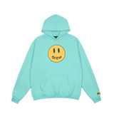 Smiley Face Hoodie Drew Smiley Face Printed Men's and Women's Casual Hooded Sweater