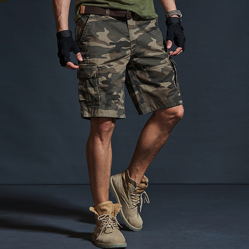 Men Shorts Men's Casual Shorts Sports Trendy Loose Pants