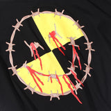 Vlone Spring/Summer Men's Special Multicolor Letter Circle Short Sleeve