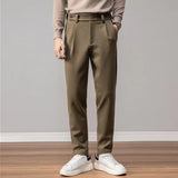 Men Suit Pants Casual Pants Thickened Loose Straight