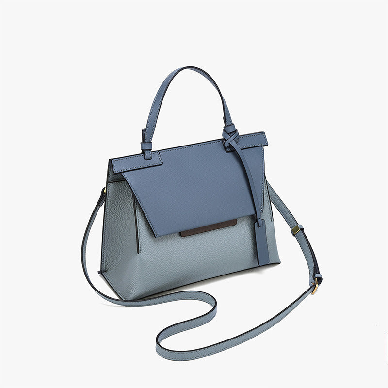 The Teacher Tote Women's Bag Genuine Leather Large Capacity Shoulder Handbag High Quality Crossbody Bag