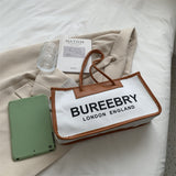 The Teacher Tote Autumn Women Bag Retro Alphabet Shoulder Bag Casual Large Capacity Underarm Canvas Bag