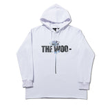 Black Rose Hoodie Vlone Sweater Hooded Big V Rose Print