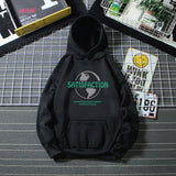 Slogan Graphic Hoodie