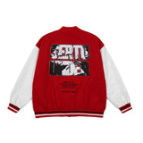 Letterman Jacket Outfit Senior Jackets Varsity Baseball Coat Letter Jacket Men's Coat