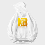 In Memory of Kobe Hoodie Kobe Commemorative Hooded Sweater plus Size Loose Shoulder