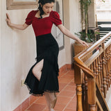 Women Cottagecore Dress Summer Vintage Dress