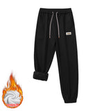 Men Sweatpants Men Autumn and Winter Sports Loose Casual Trousers
