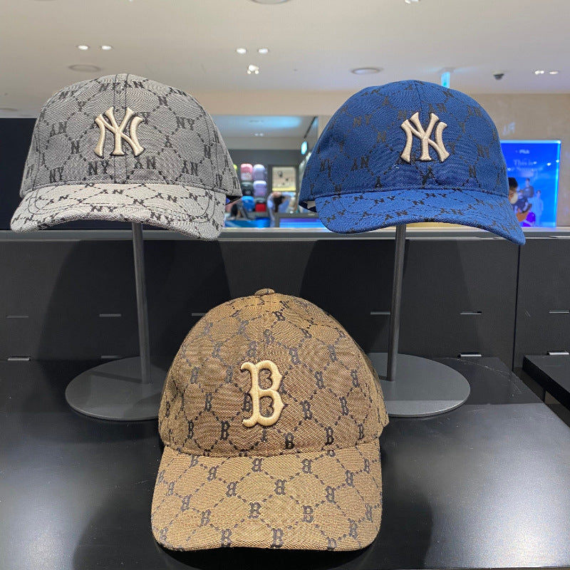 Yankee Baseball Cap Autumn Baseball Cap Men's Retro Casual Peaked Cap Sun Hat