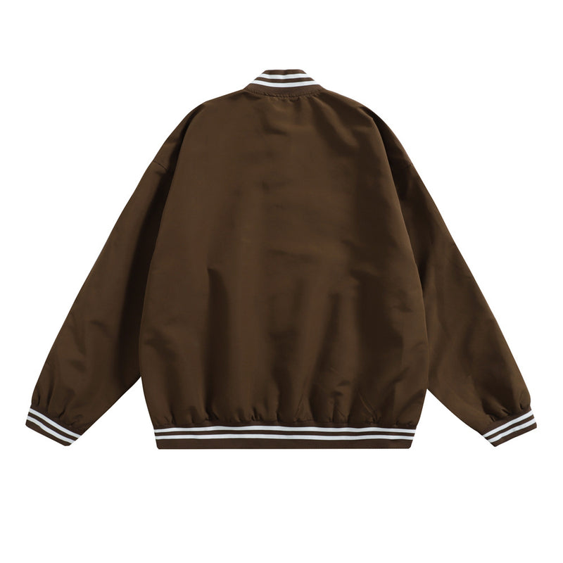 Letterman Jacket Outfit Senior Jackets Varsity Baseball Coat Top Men's Baseball Uniforms Vintage Coat