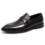 Indo Western Shoes Summer Casual British Leather Shoes Loafers Peas Shoes